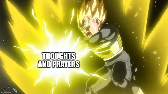 Meme Thoughts and prayers