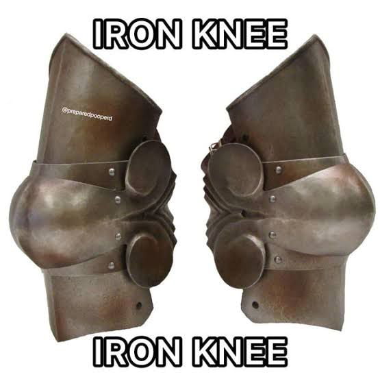 Meme Iron Knee