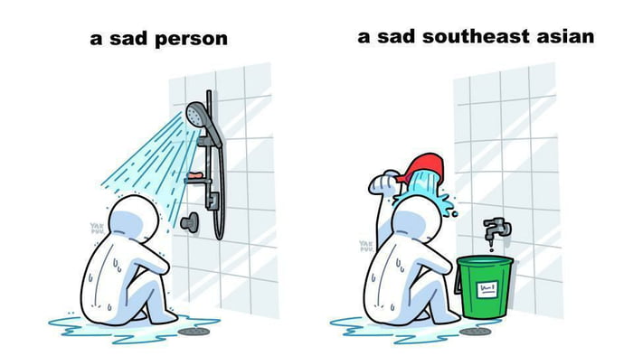 Meme A sad southeast asian