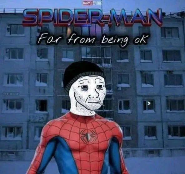 Meme Spider Man Far From Being Ok