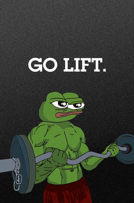 Meme Go lift - Pepe