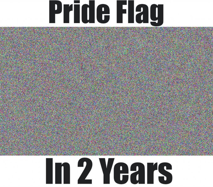 Meme Pride flag in 2 years