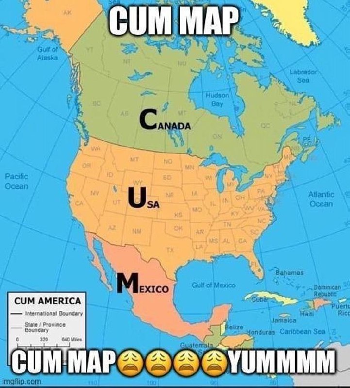 canada world map meme