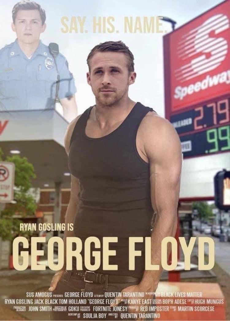 Meme Ryan Gosling is George Floyd