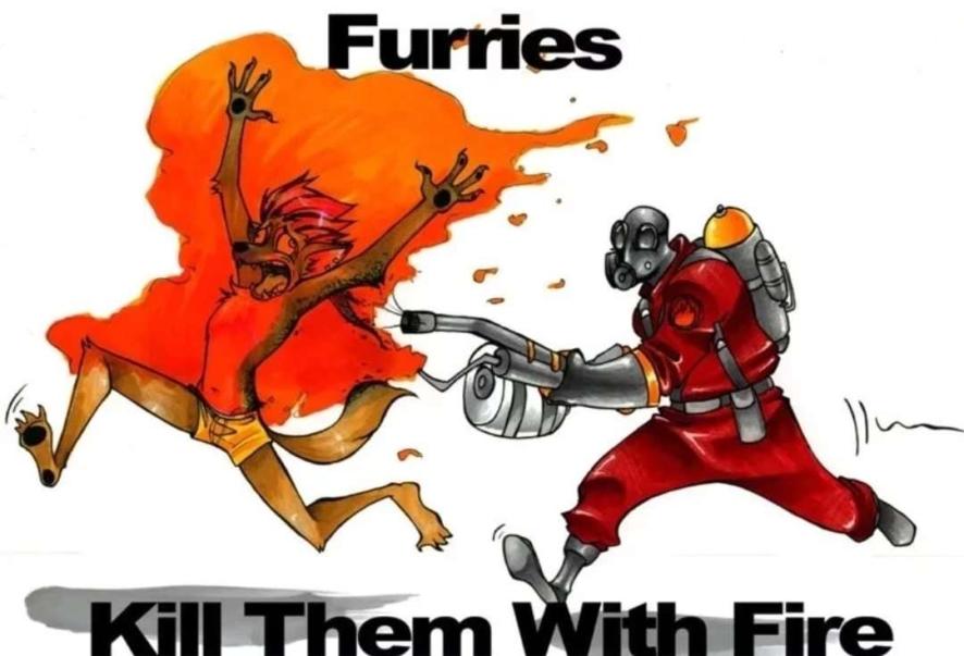 Meme Furries Kill Them With Fire