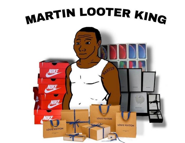 Meme Martin Looter King