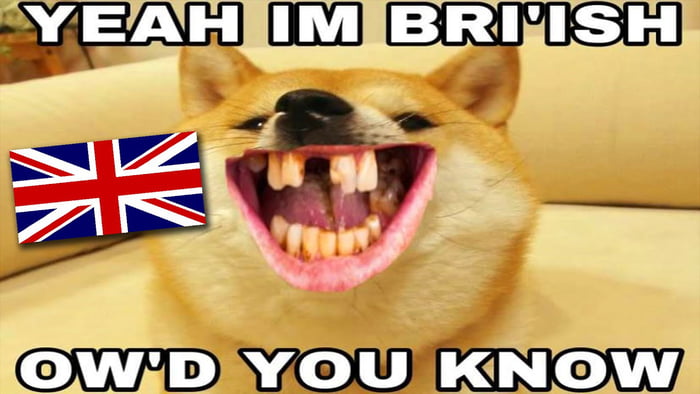 Meme Yeah I'm british