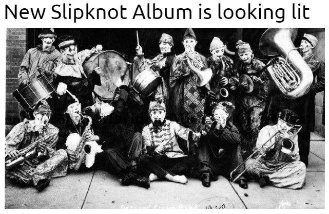 Meme New Slipknot Album