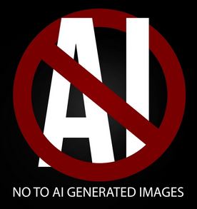 Meme No to AI generated images