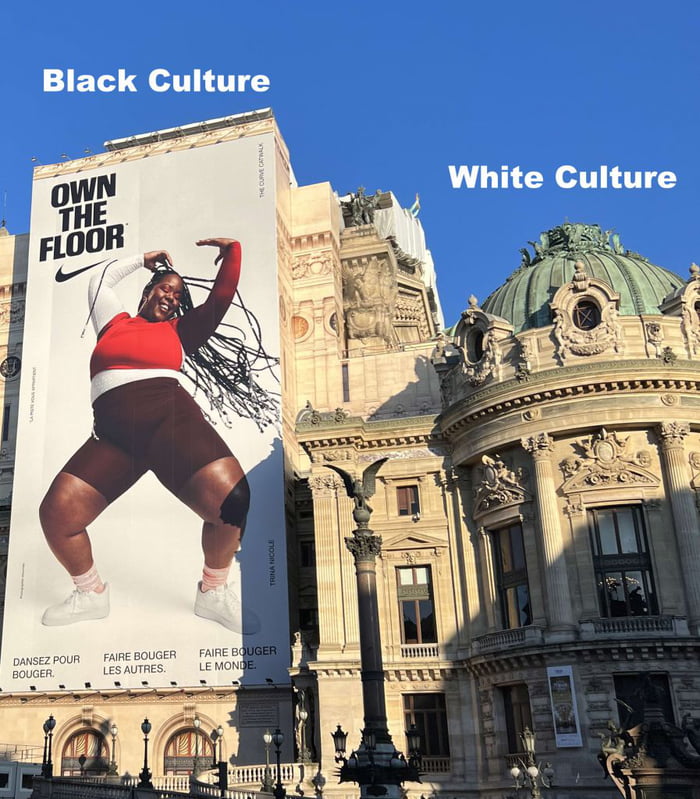 Meme Black culture - White culture