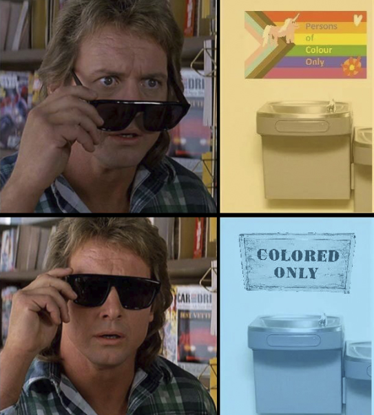 Meme Colored Only - They Live