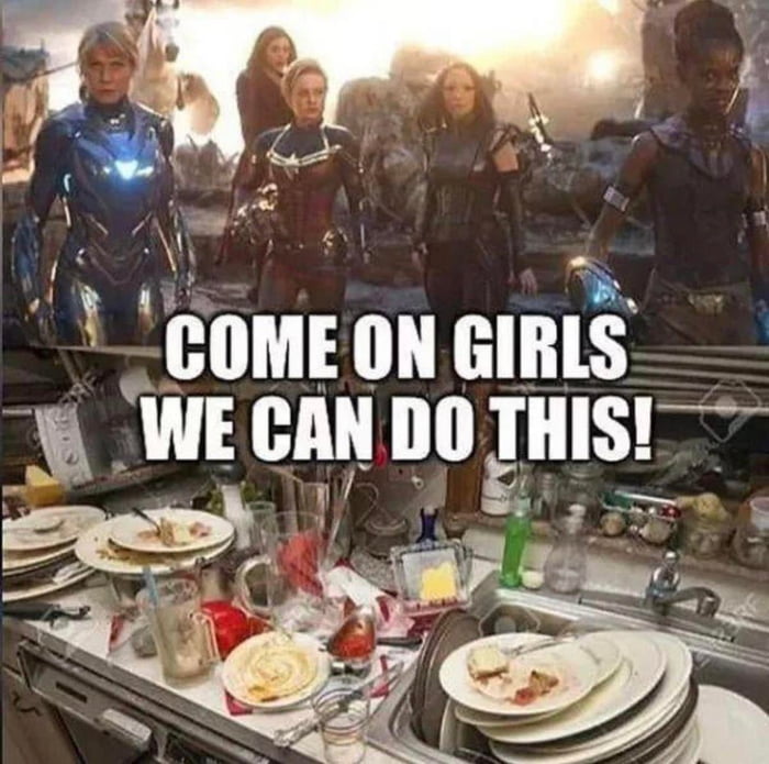 Meme come on girls we can do this