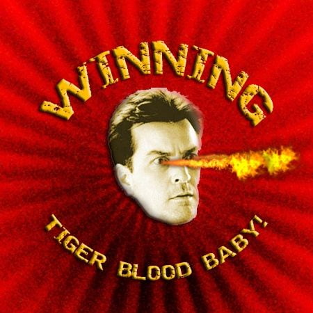 Meme Winning - Tiger Blood Baby