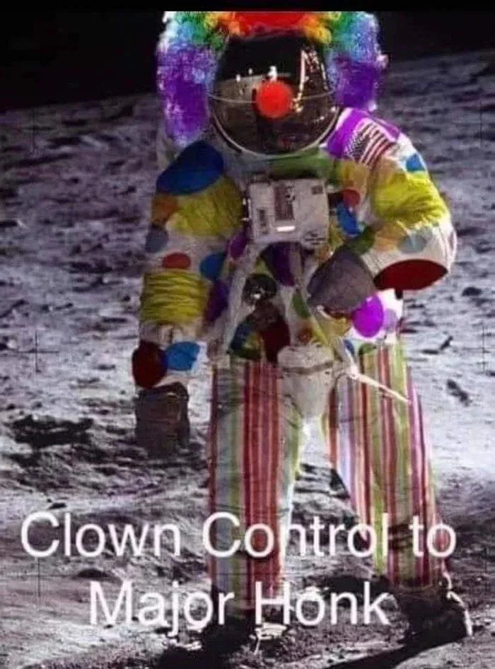 Meme Clown control to major honk