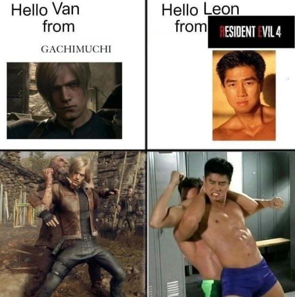 Meme Gachimuchi - Resident Evil