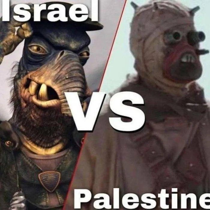 Meme Israel vs Palestine