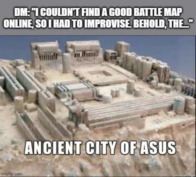 Meme Ancient city of Asus