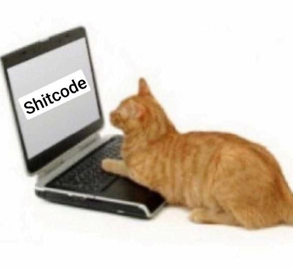 Meme Shitcode Cat
