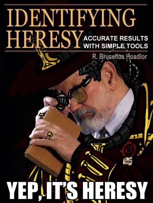 Yep, it's heresy