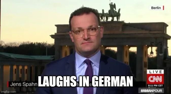 Meme laughs in german