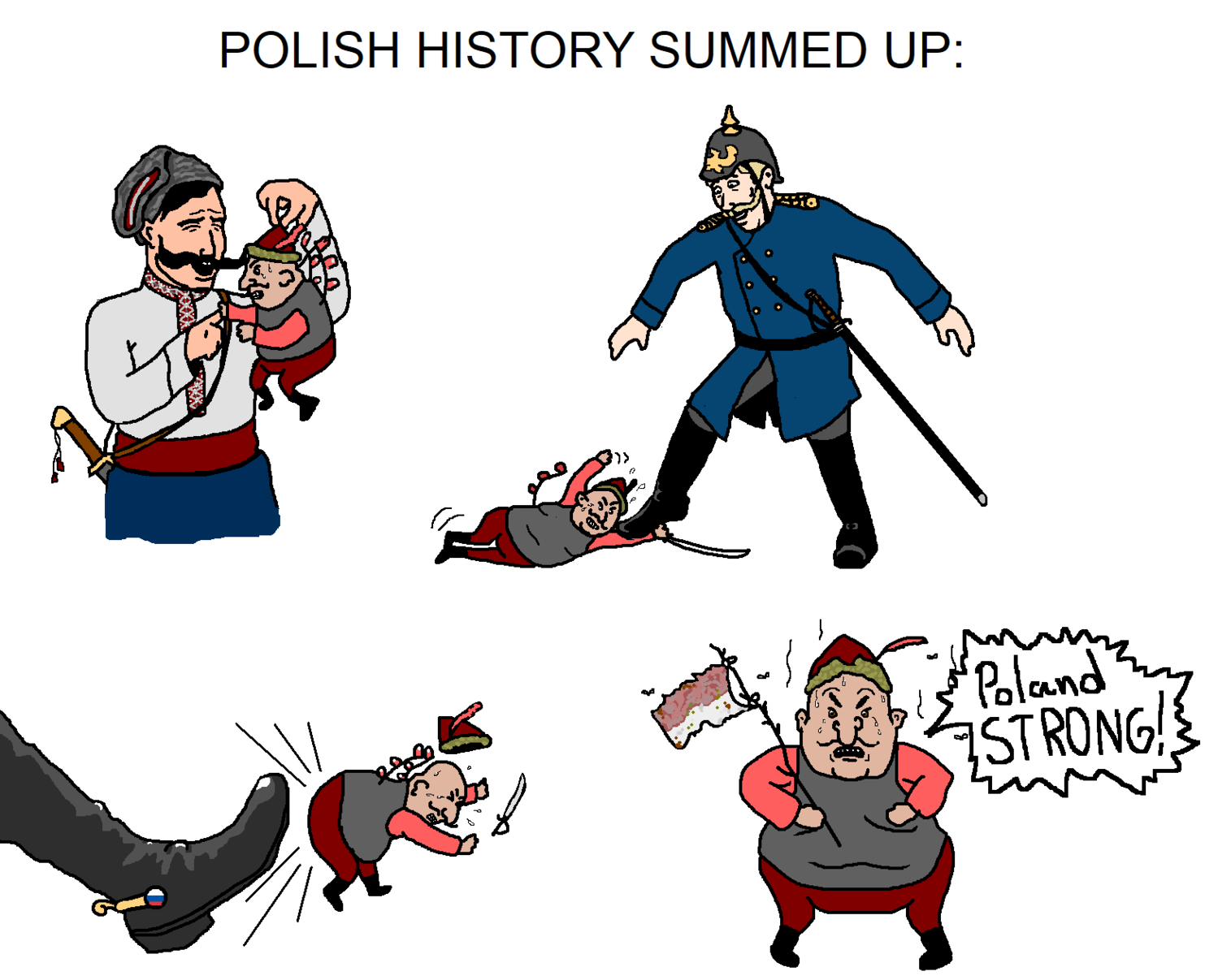 Meme Polish History Summed Up