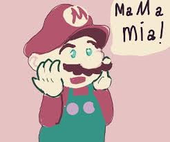 Meme Mama Mia! - Mario
